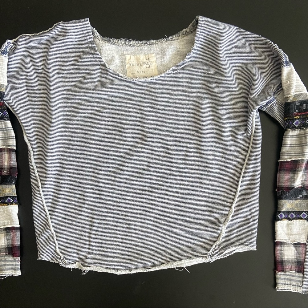 Free People Striped Sweater